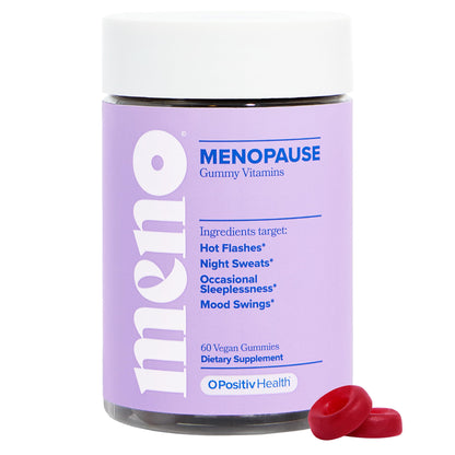 MENO Gummies for Menopause, 30 Servings (Pack of 1) - Hormone-Free Menopause Supplements for Women with Black Cohosh & Ashwagandha KSM-66 - Helps Alleviate Hot Flashes, Night Sweats, & Mood Swings