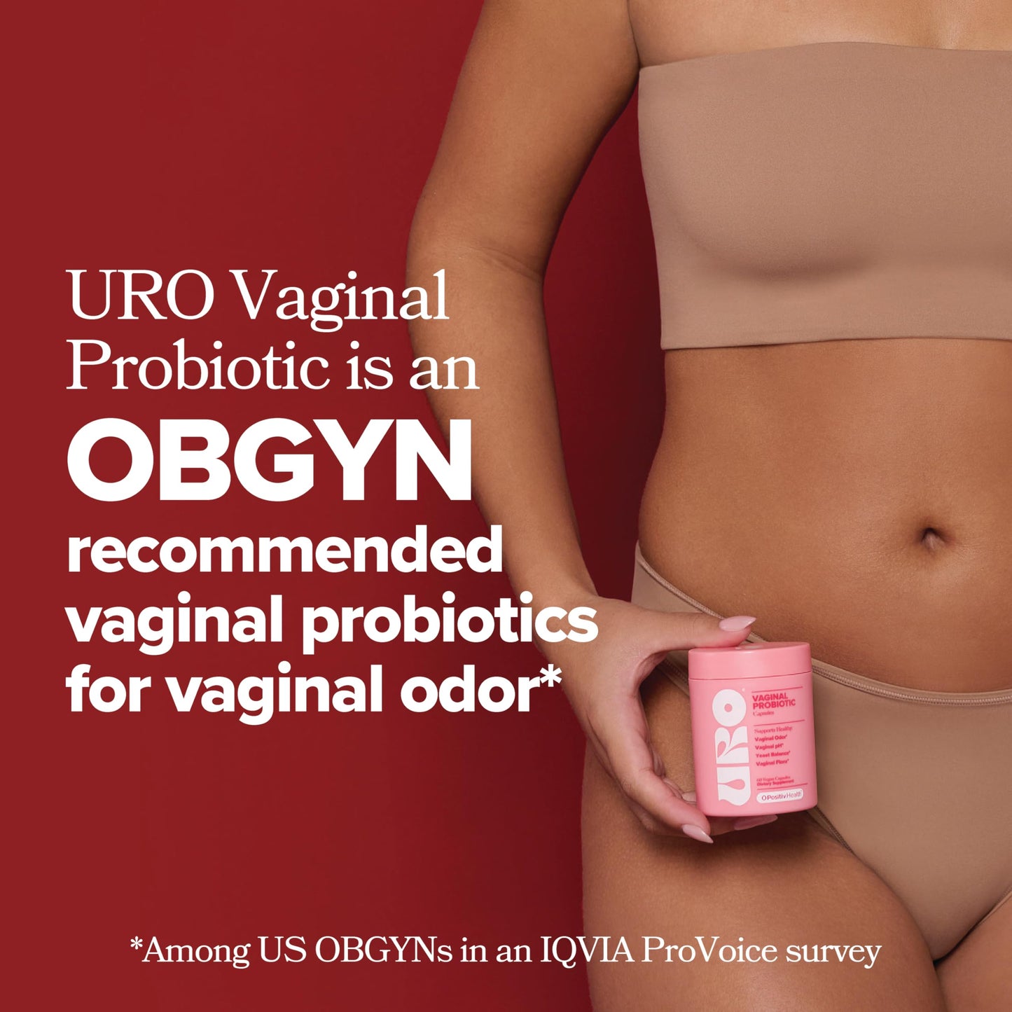 URO Vaginal Probiotics for Women pH Balance with Prebiotics & Lactobacillus Probiotic Blend - Women's Vaginal Health Supplement - Promote Healthy Vaginal Odor & Vaginal Flora, 60 Count (Pack of 1)